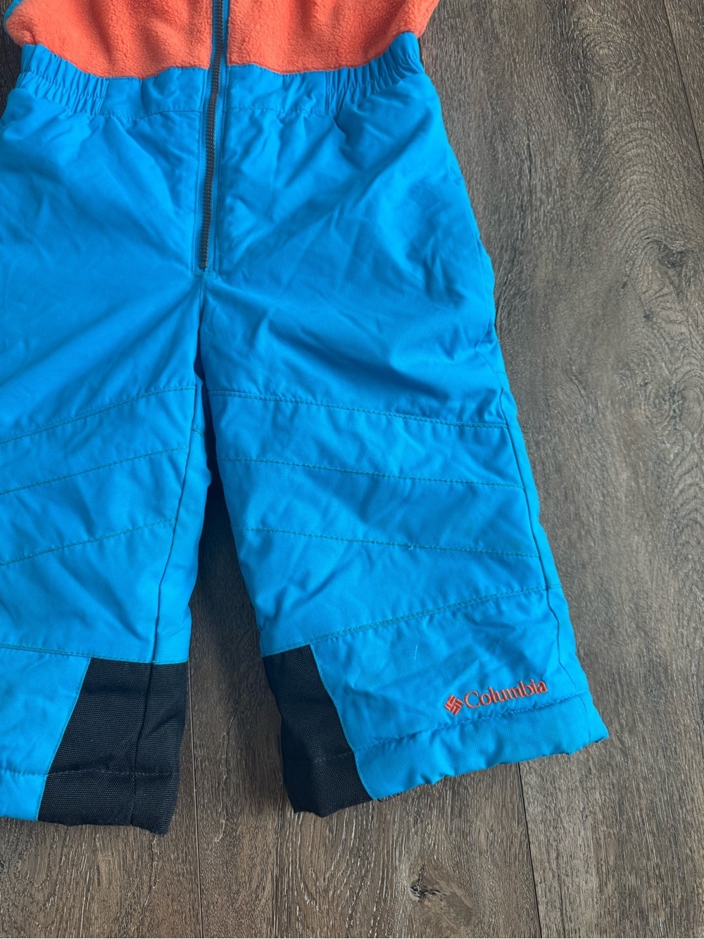 Columbia Gray, Bright Orange and Blue Winter Coat and Snow Suit Set Size 24 Mo - Picture 11 of 15